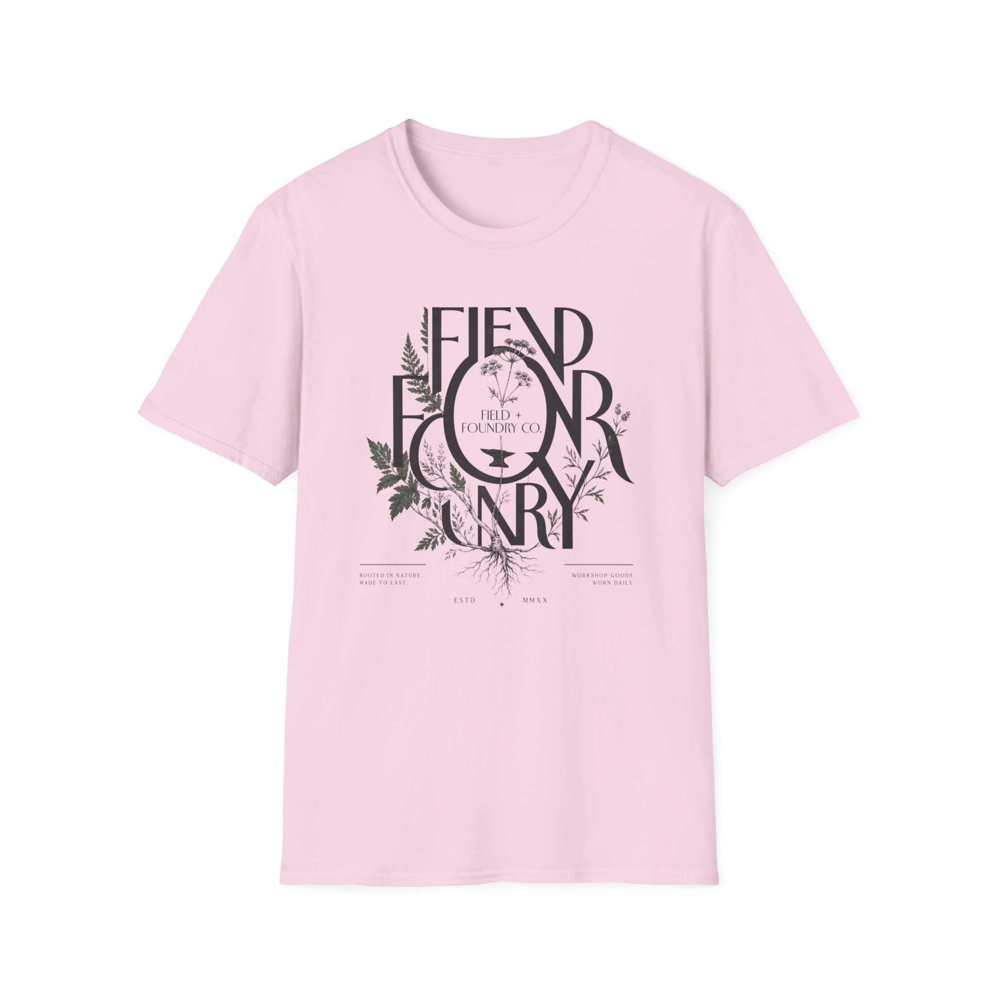Field & Foundry Co. Botanical Logo T-Shirt