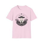 UFO Deer T-Shirt Cosmic Forest Abduction Graphic Tee