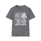 Plant Lover T-Shirt 'Send Plants' Botanical Graphic
