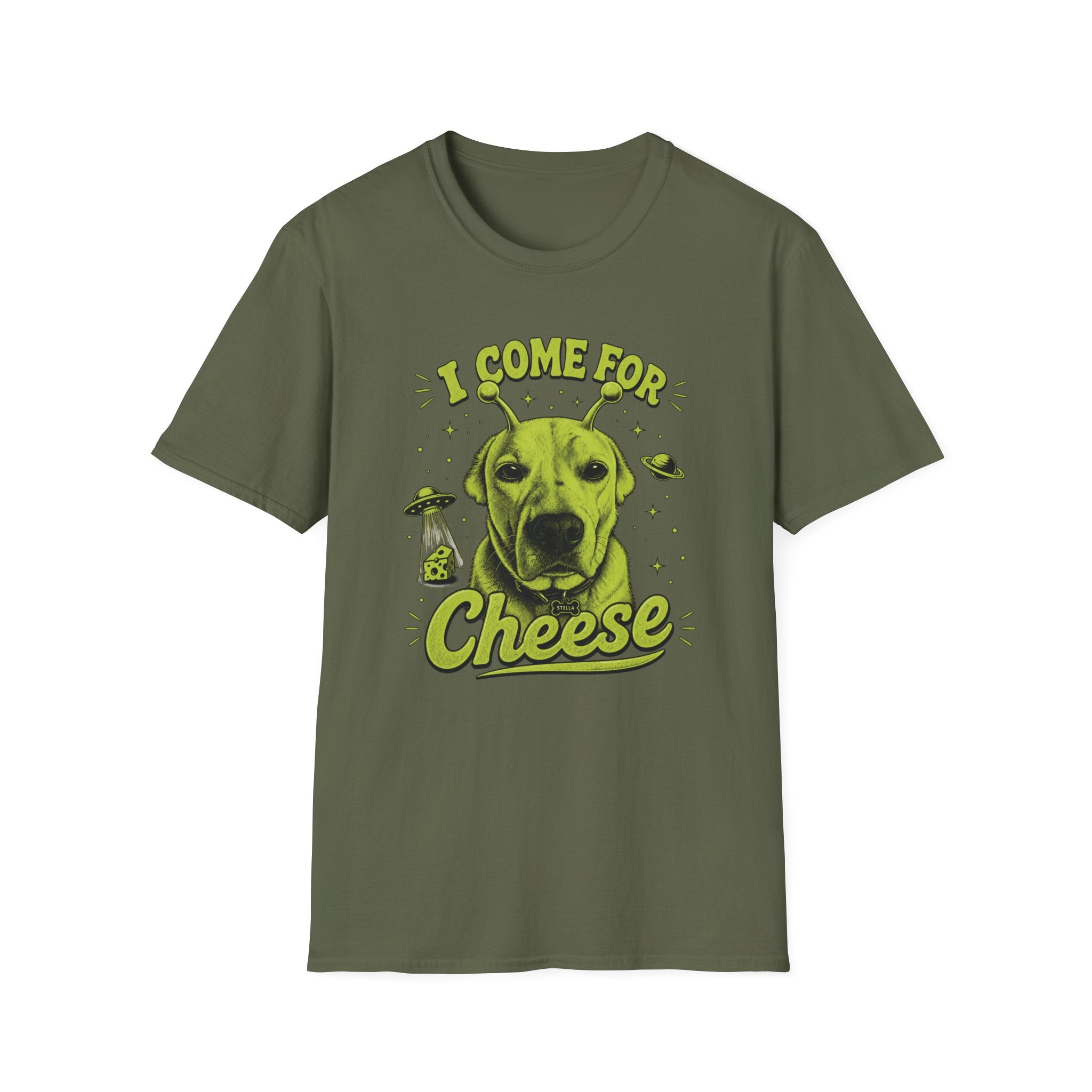 "Stella" I Come For Cheese T-Shirt