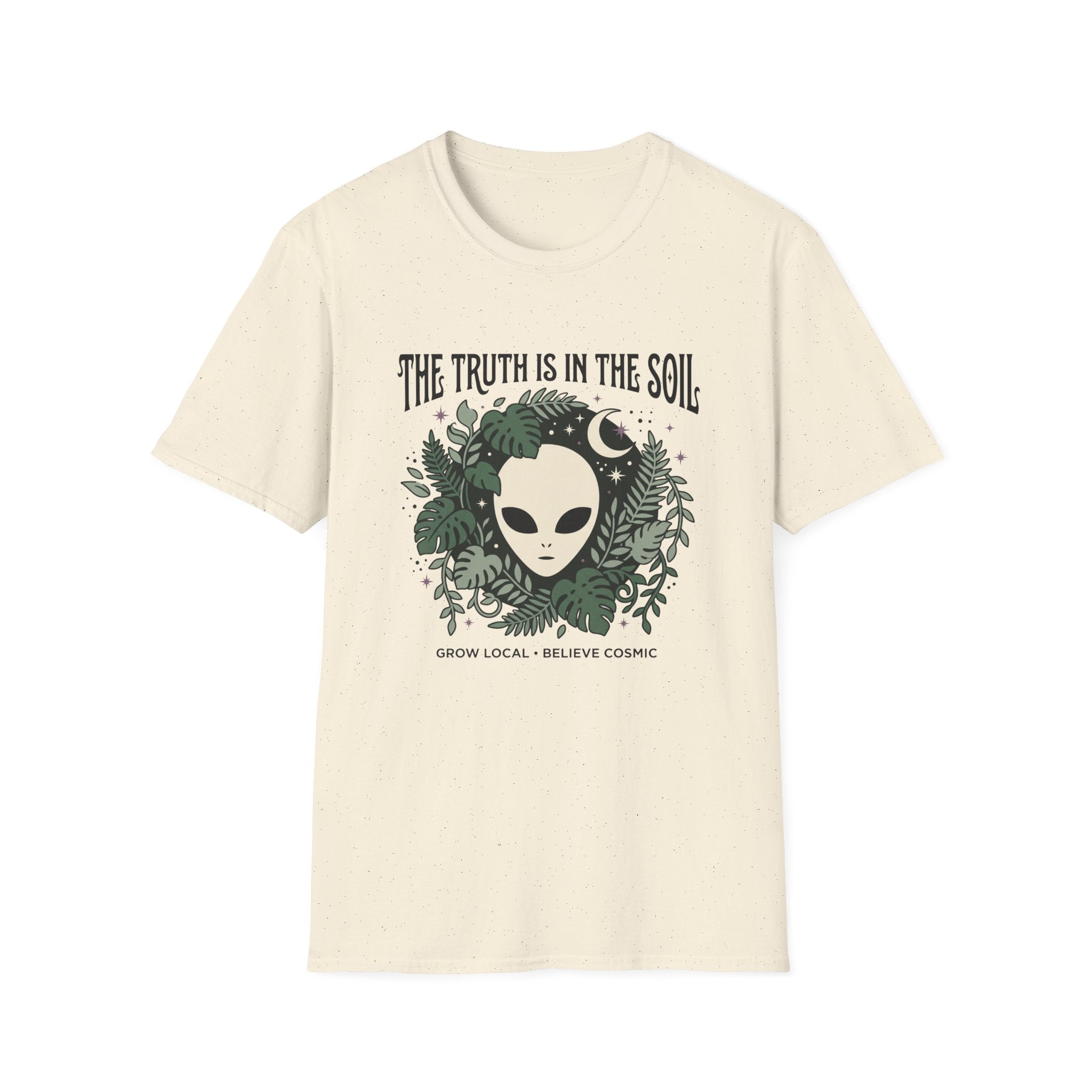 Alien Plant Lover T‑Shirt — "The Truth Is In The Soil" Graphic Tee