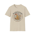 Bloom Keepers T-Shirt Floral Bee & Honeycomb Garden Tee