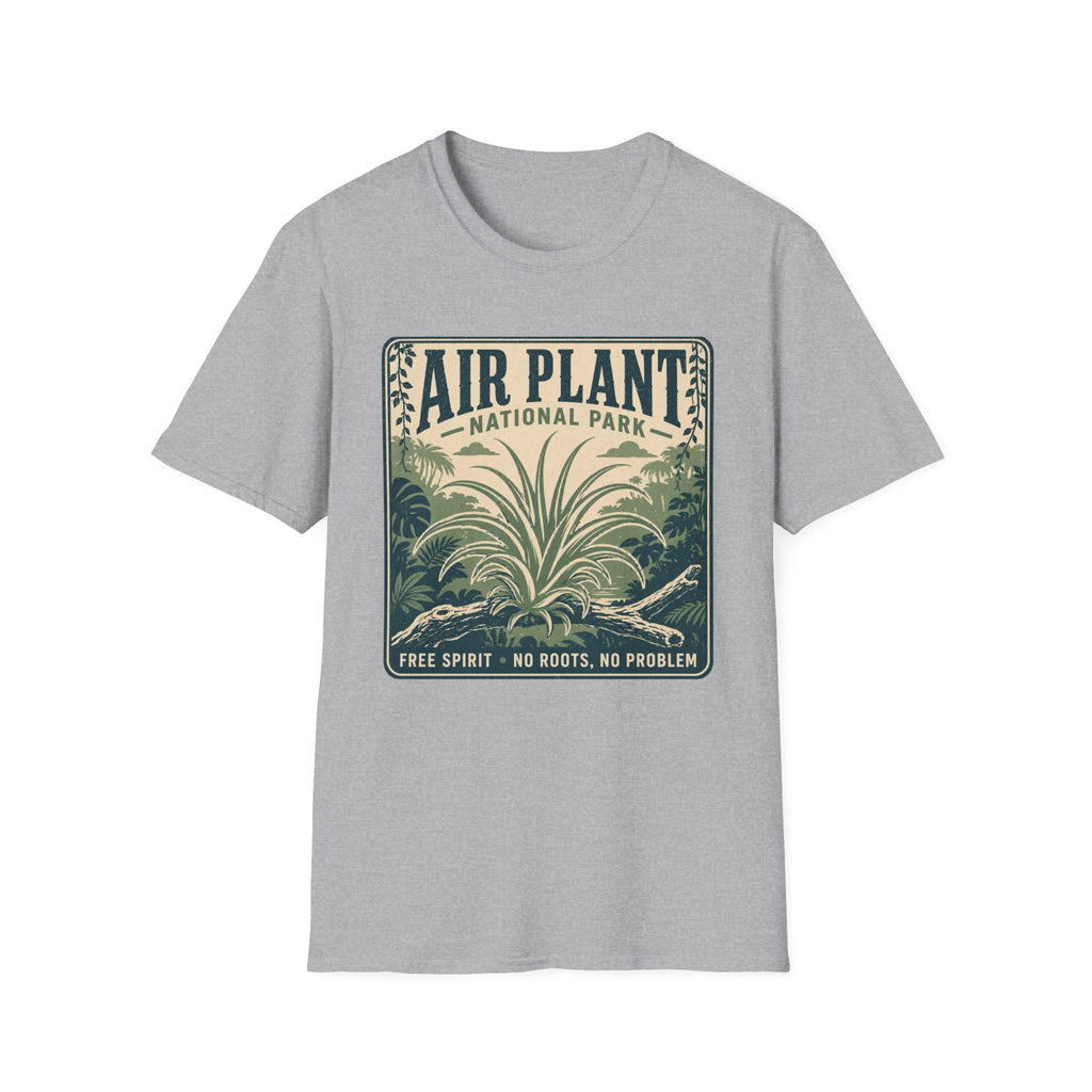 Air Plant T‑Shirt 'Air Plant National Park' Vintage Botanical Tee
