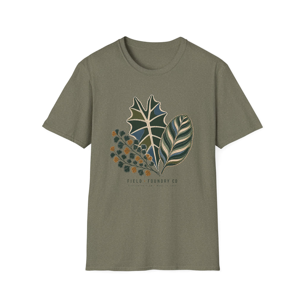 Green Foliage Graphic Tee