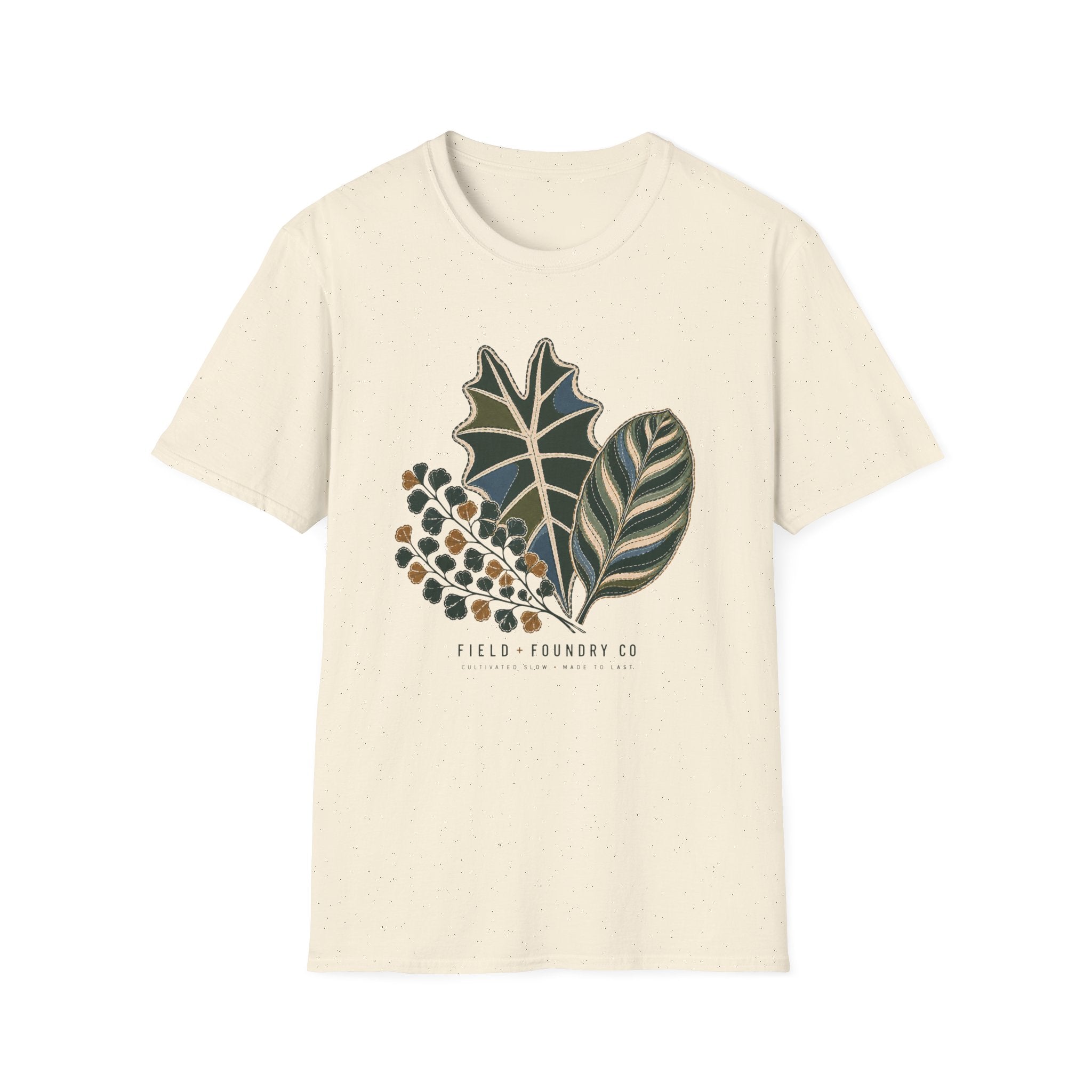 Green Foliage Graphic Tee