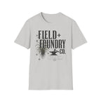 Field + Foundry Co. Vintage Logo T-Shirt Rustic Botanical Graphic Tee