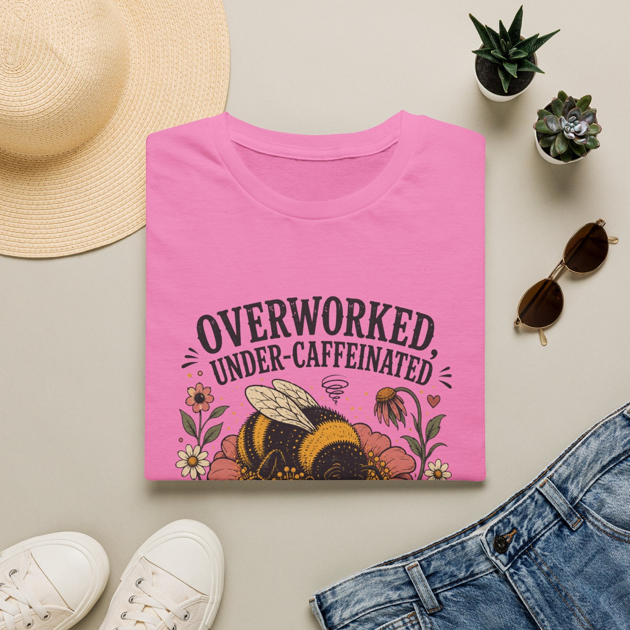 Under Caffeindated Fully Pollinated T-Shirt