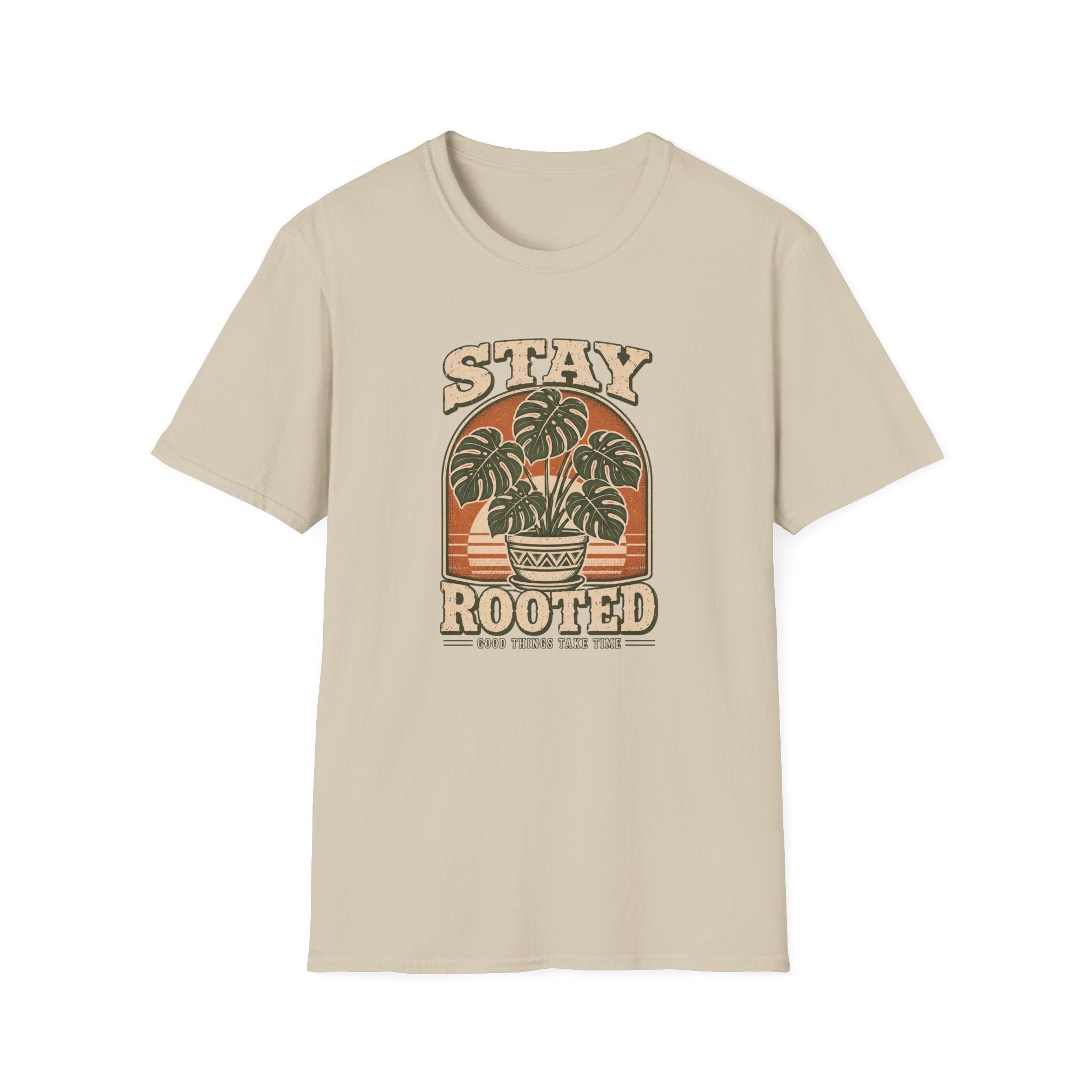 Stay Rooted Vintage Monstera T-Shirt