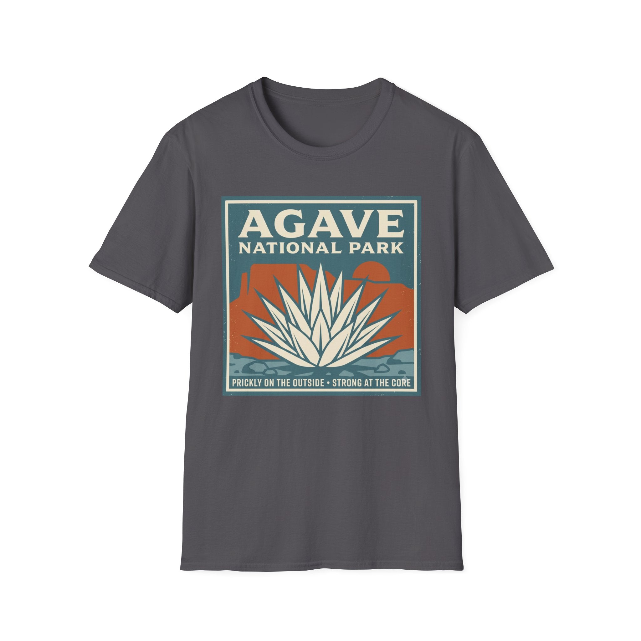 Agave National Park T-Shirt Vintage Desert Travel Tee