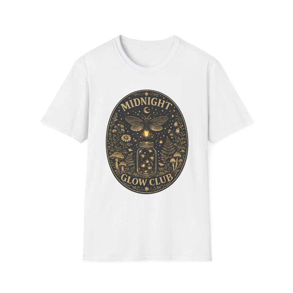 Midnight Glow Club T-Shirt — Moth & Moon Vintage Graphic Tee