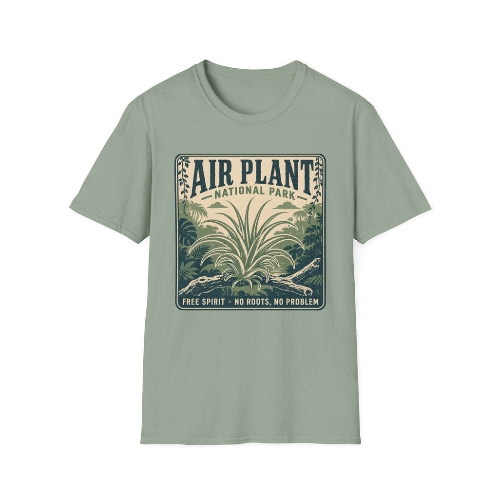 Air Plant T‑Shirt 'Air Plant National Park' Vintage Botanical Tee