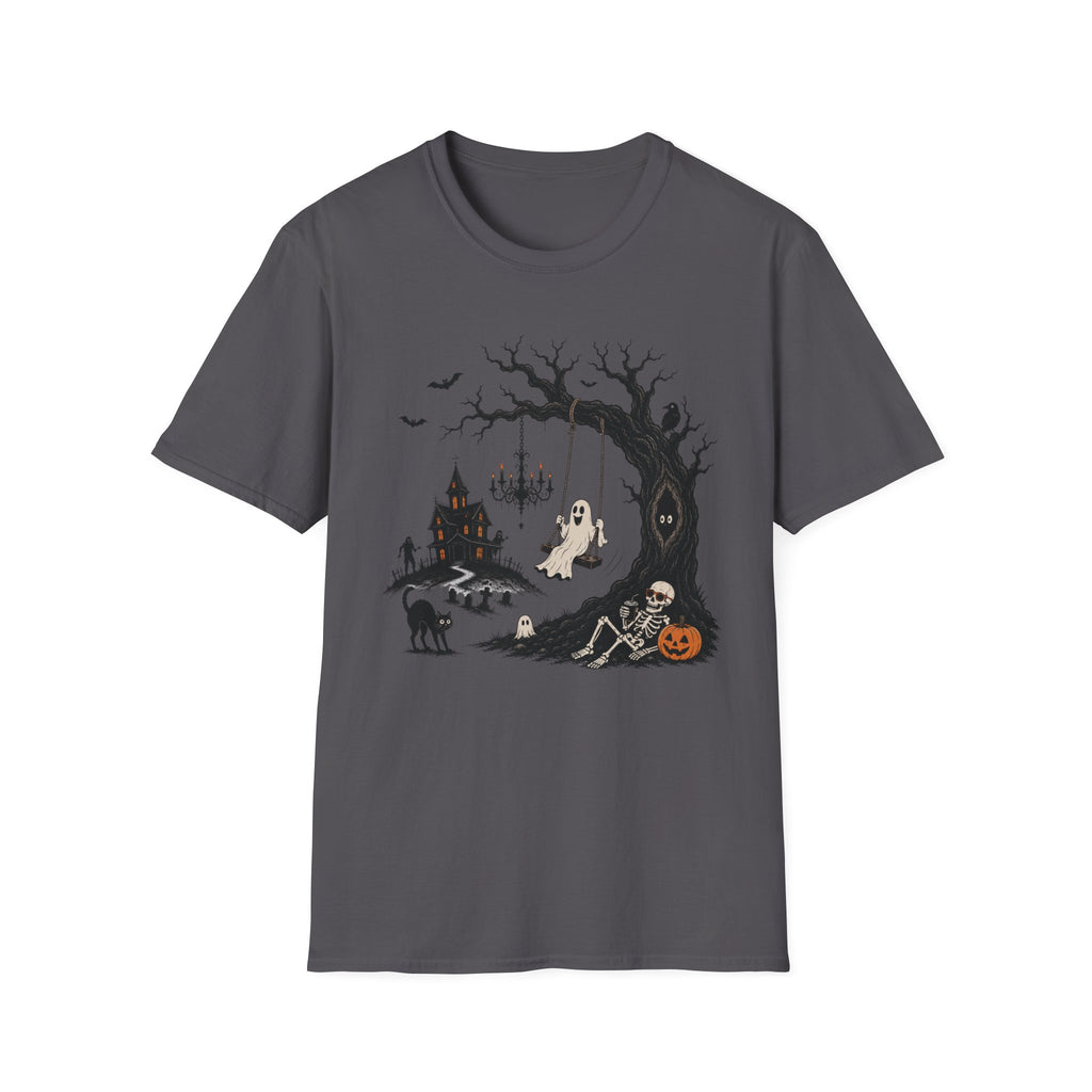 Ghost Swing Halloween T-Shirt