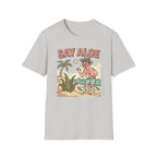 Say Aloe Plant T-Shirt Funny Sunburn Aloe Vera Beach
