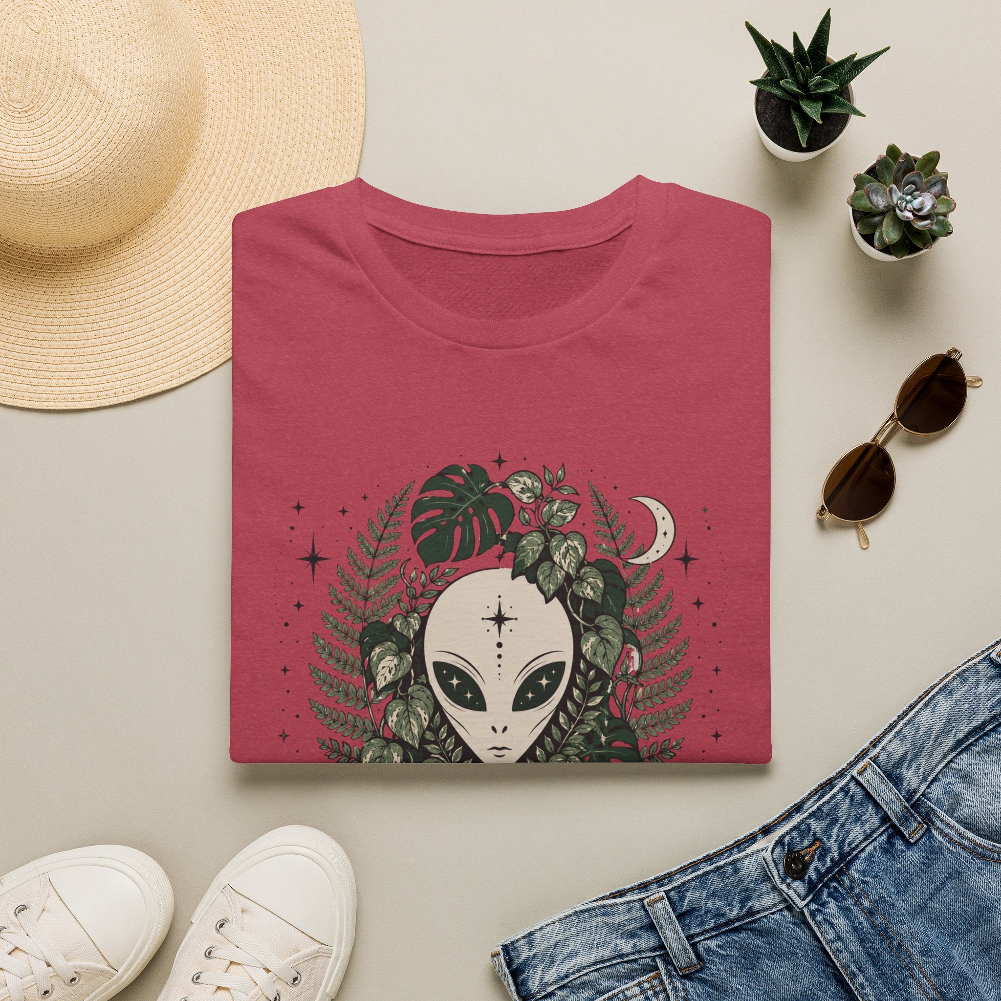 Alien Thriving in Strange Places 2 T-Shirt
