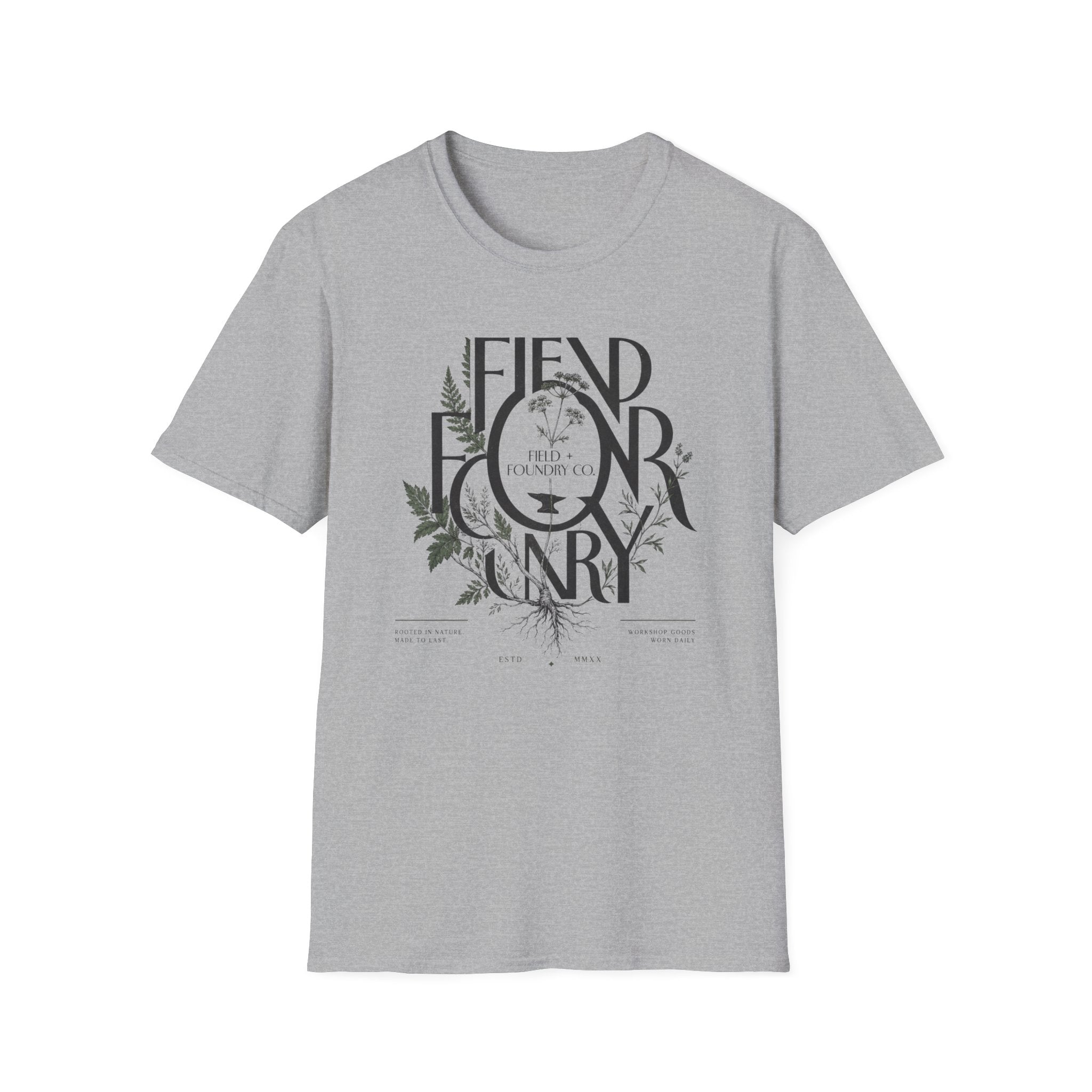 Field & Foundry Co. Botanical Logo T-Shirt