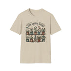 Grow Somewhere Strange Whimsical Potted Plant Graphic T-Shirt