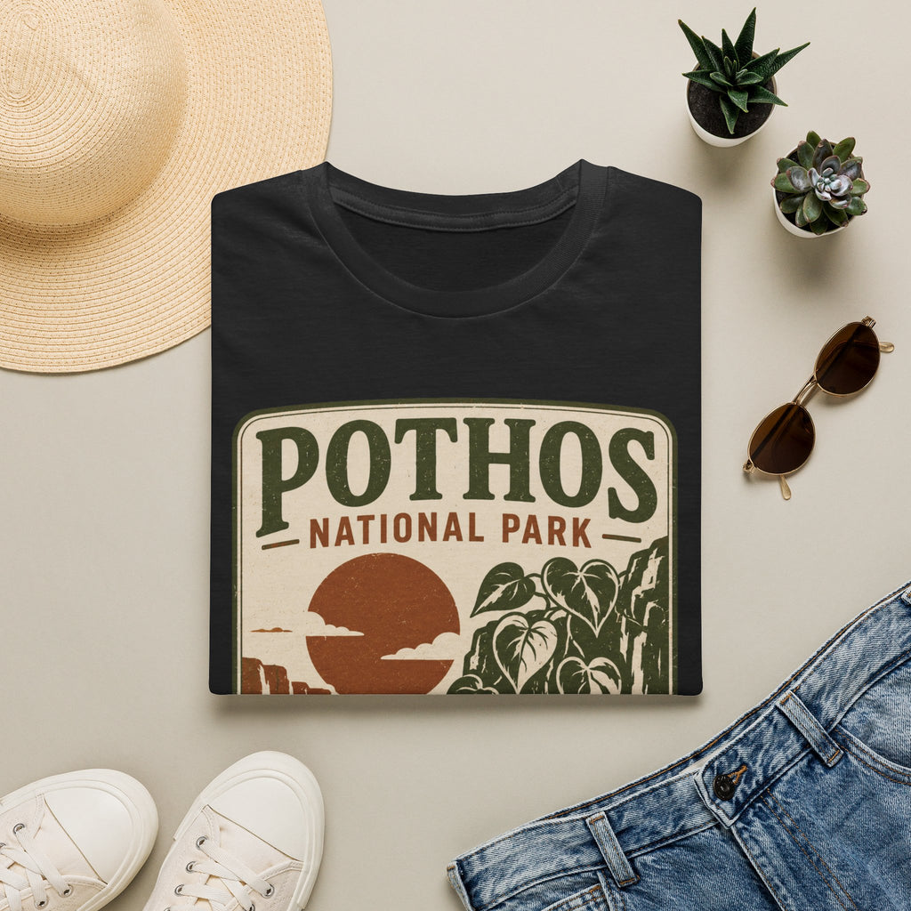 Pothos National Park T-Shirt — Vintage Plant Lover Tee
