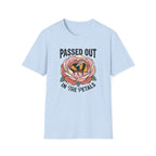 T-Shirt — "Passed Out in the Petals" Bee Floral Graphic Tee