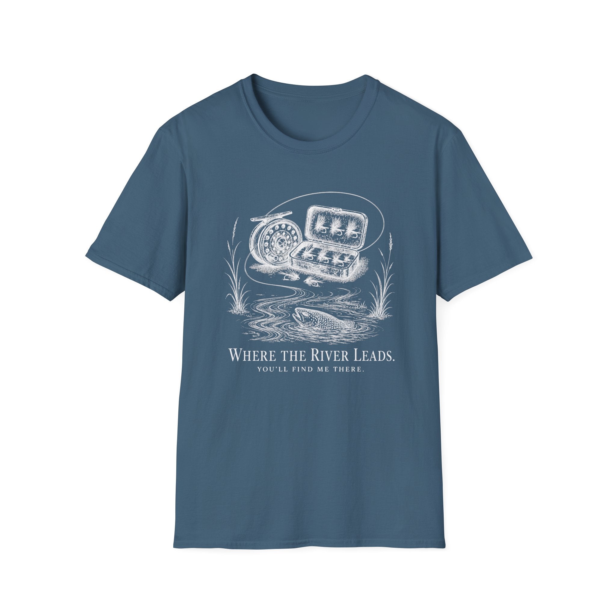 Where The River Leads T-Shirt