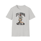 Still Growing Wild T-Shirt — Botanical Head Illustration Motivational Tee