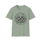 Field + Foundry Co. Floral Hammer T-Shirt Vintage Botanical Workwear
