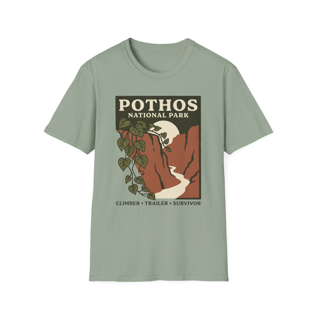 Pothos National Park T-Shirt 2 — Vintage Plant Lover Tee