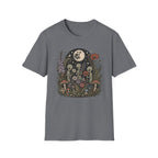 Alien Garden Moon Tee — Floral Extraterrestrial Graphic T-Shirt
