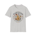 Bloom Keepers T-Shirt Floral Bee & Honeycomb Garden Tee