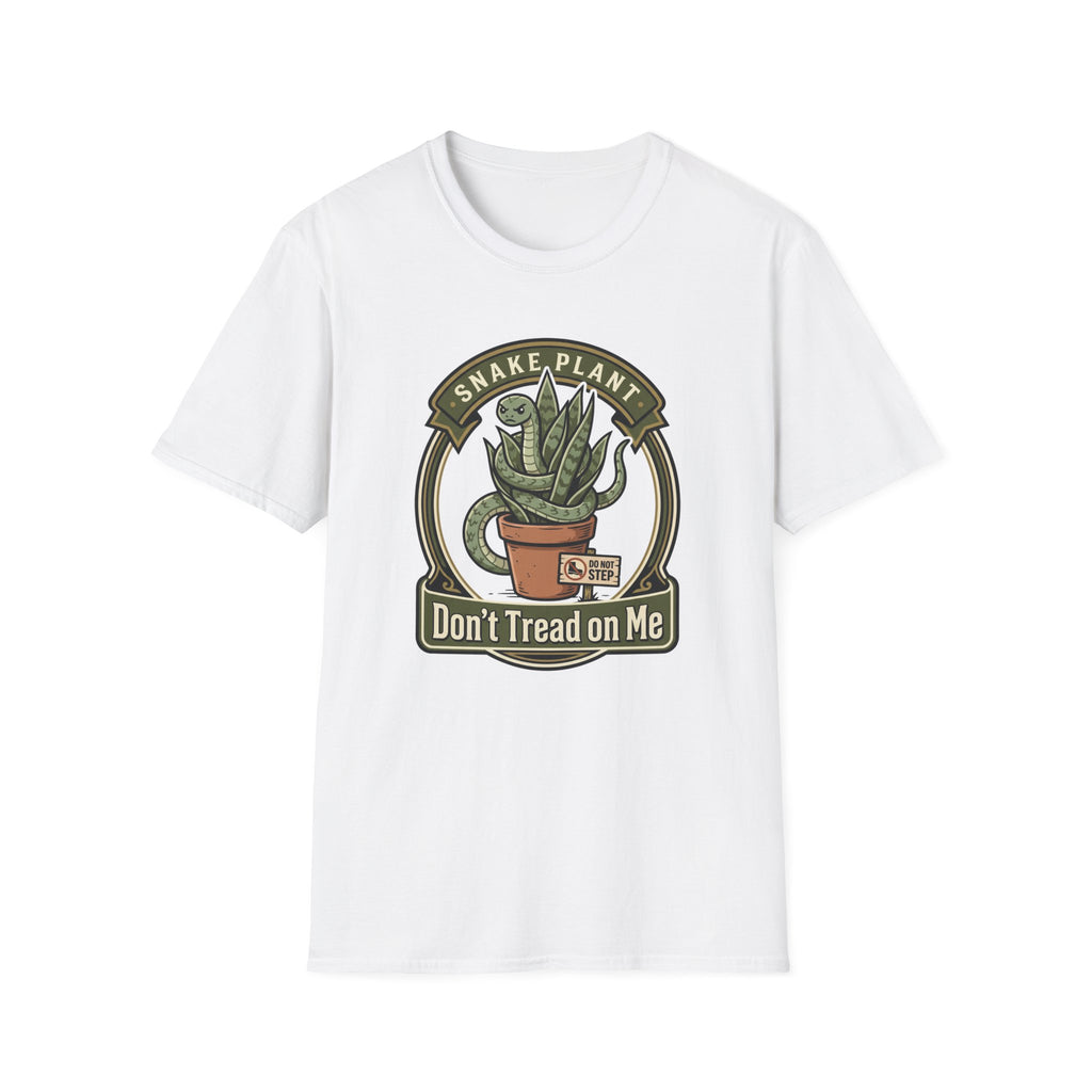 Snake Plant “Don’t Tread on Me” Graphic T-Shirt