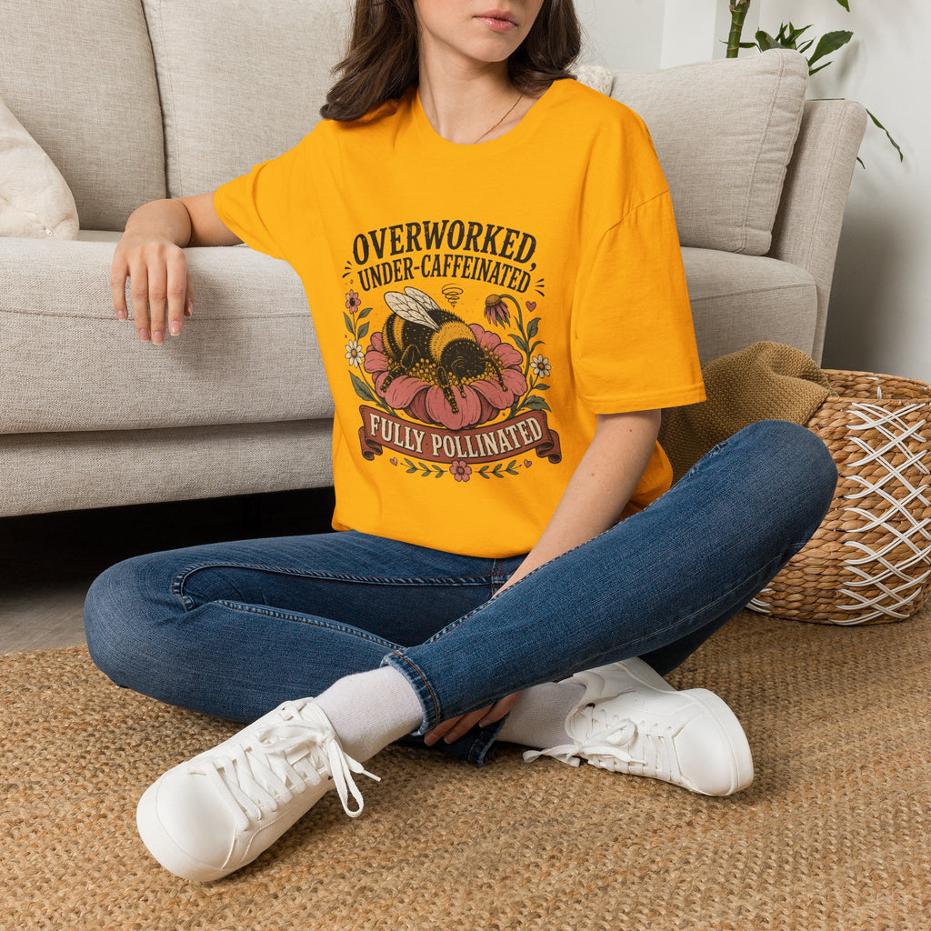 Under Caffeindated Fully Pollinated T-Shirt