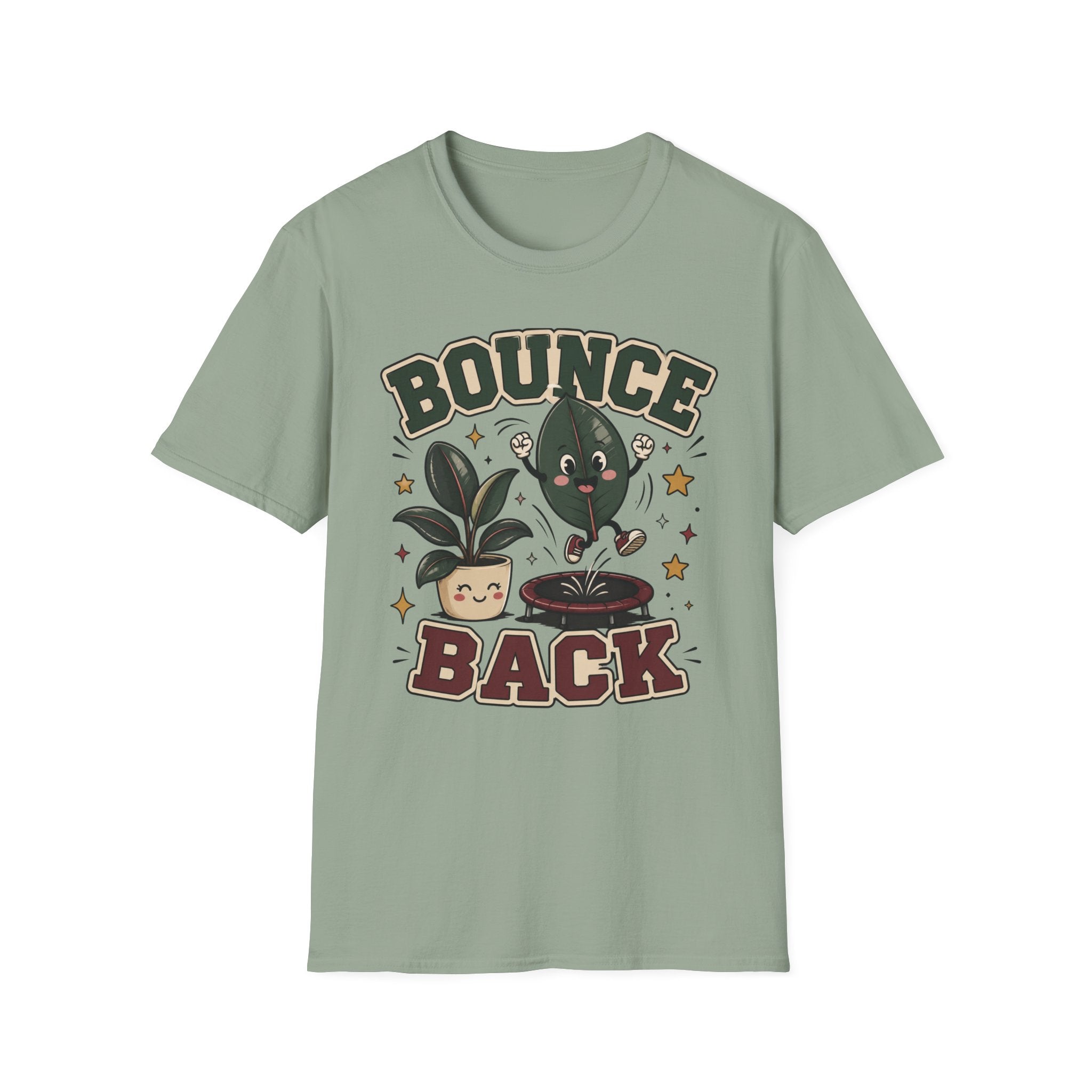 Bounce Back Rubber Plant Graphic T-Shirt