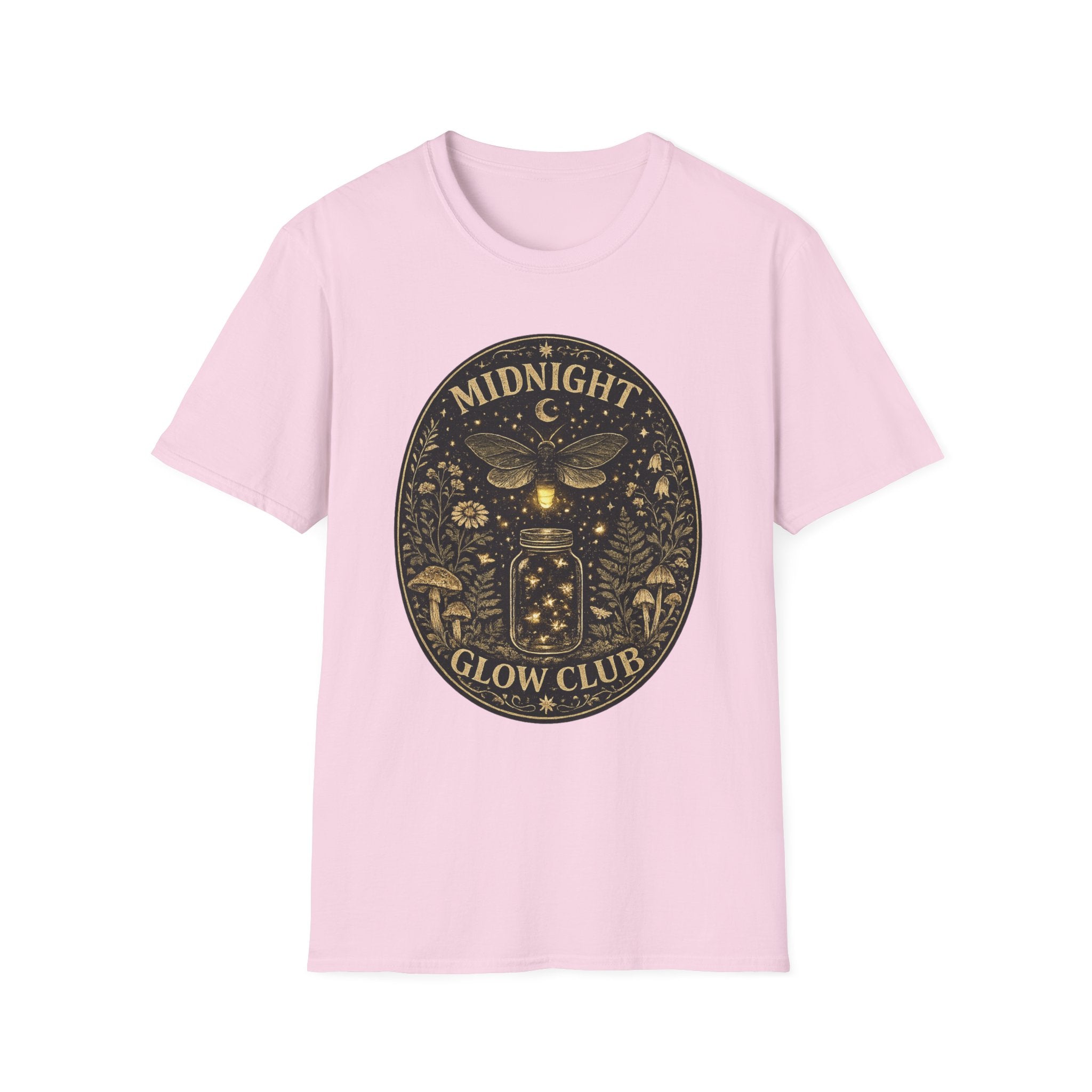 Midnight Glow Club T-Shirt — Moth & Moon Vintage Graphic Tee