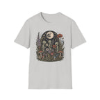 Alien Garden Moon Tee — Floral Extraterrestrial Graphic T-Shirt
