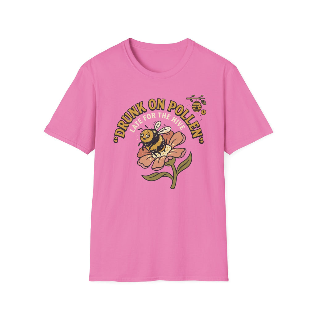 Drunk on Pollen Late for the Hive T-Shirt