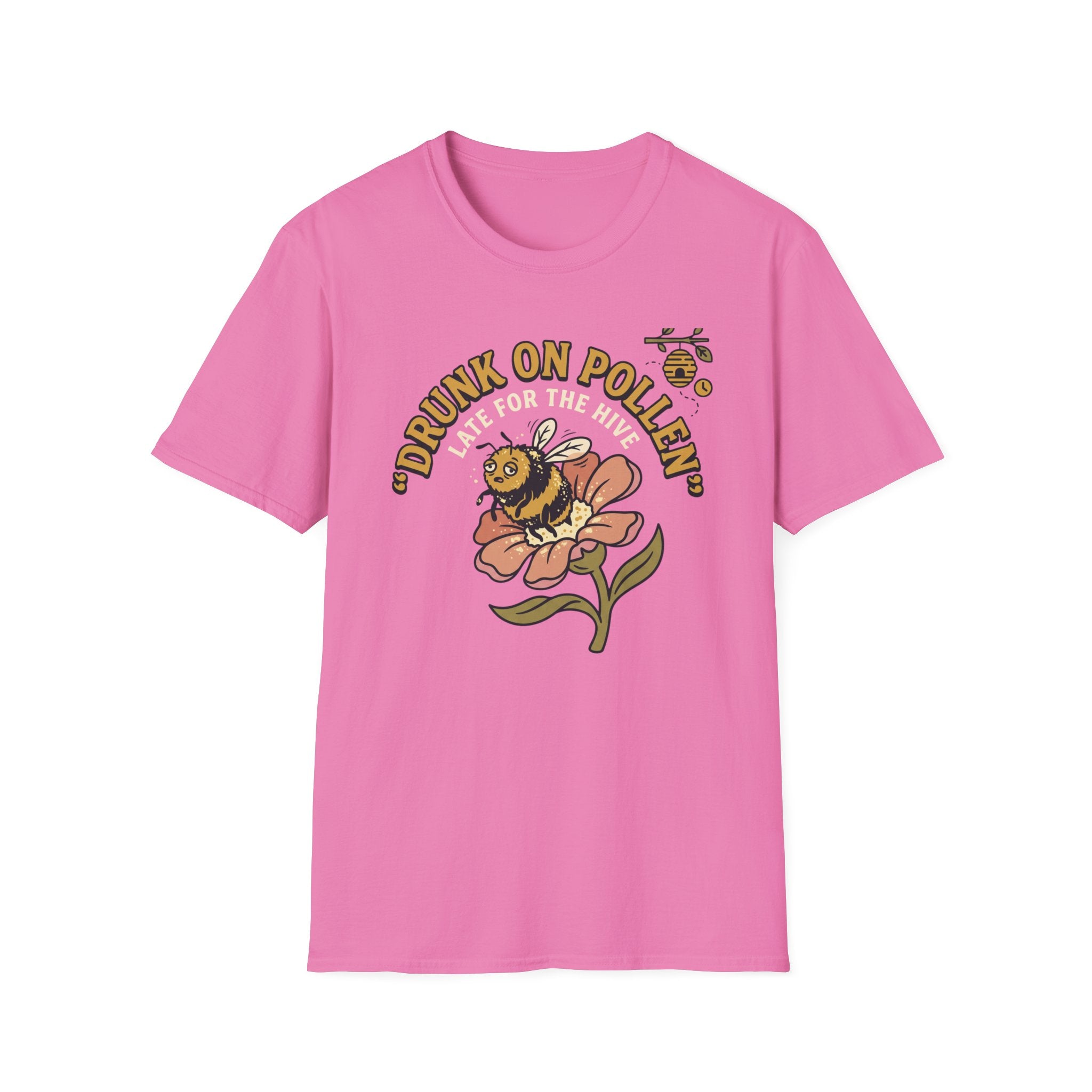 Drunk on Pollen Late for the Hive T-Shirt