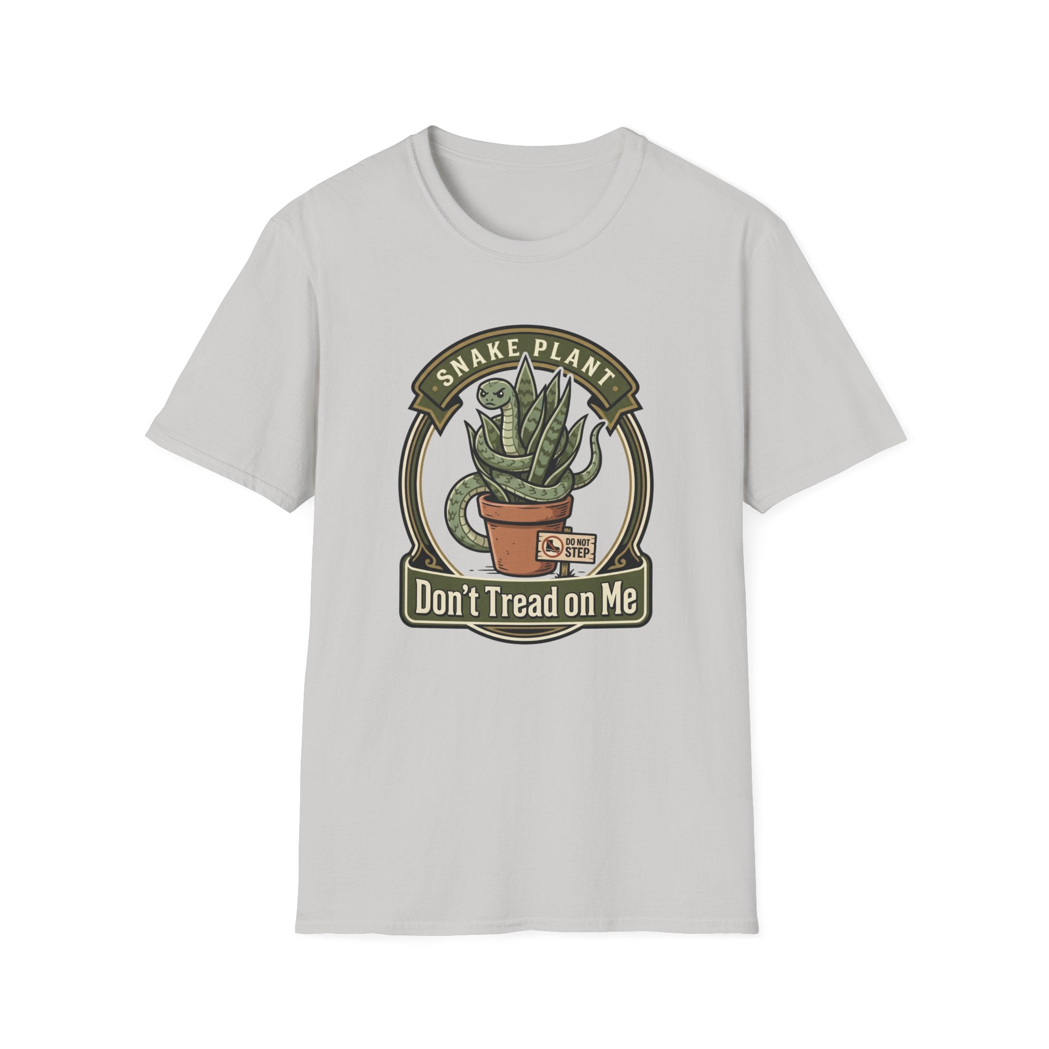 Snake Plant “Don’t Tread on Me” Graphic T-Shirt