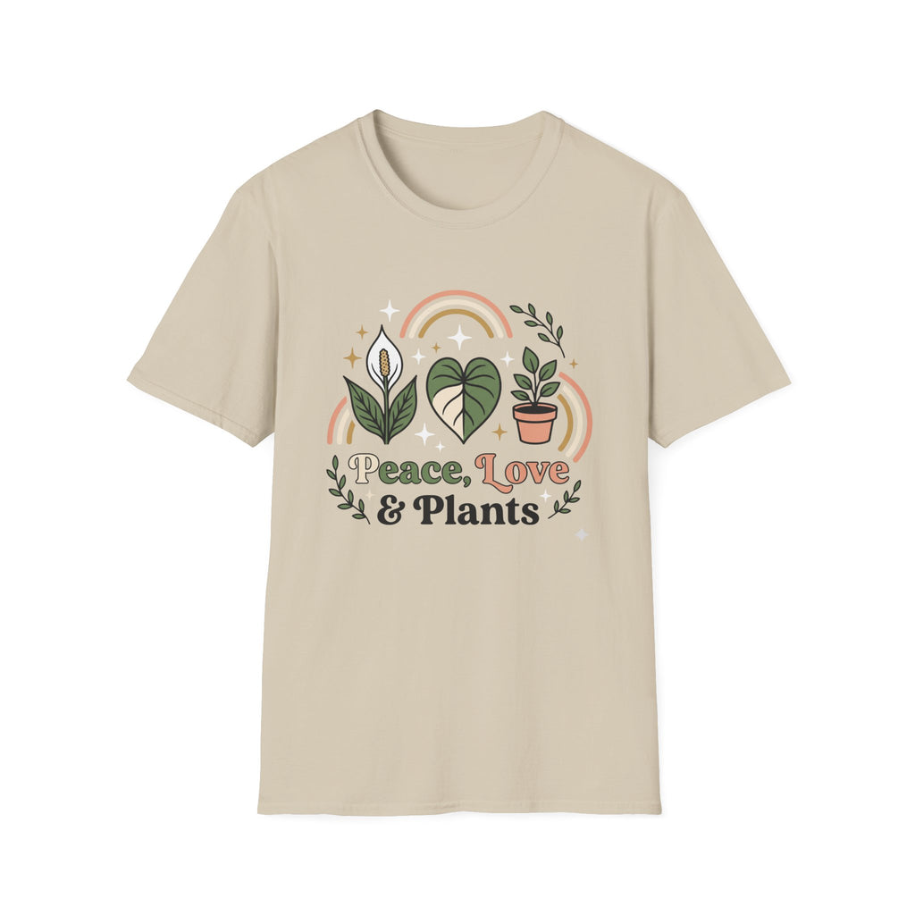 Peace, Love & Plants Graphic Tee