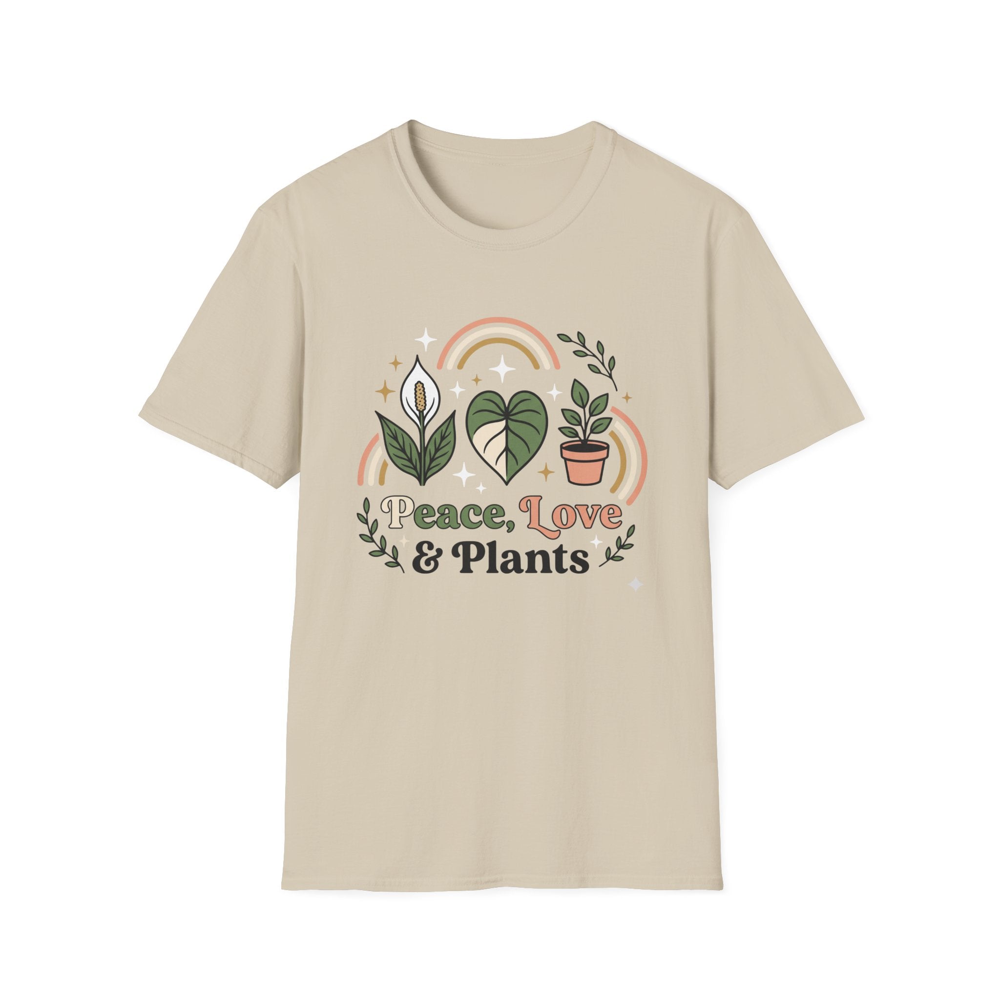Peace, Love & Plants Graphic Tee