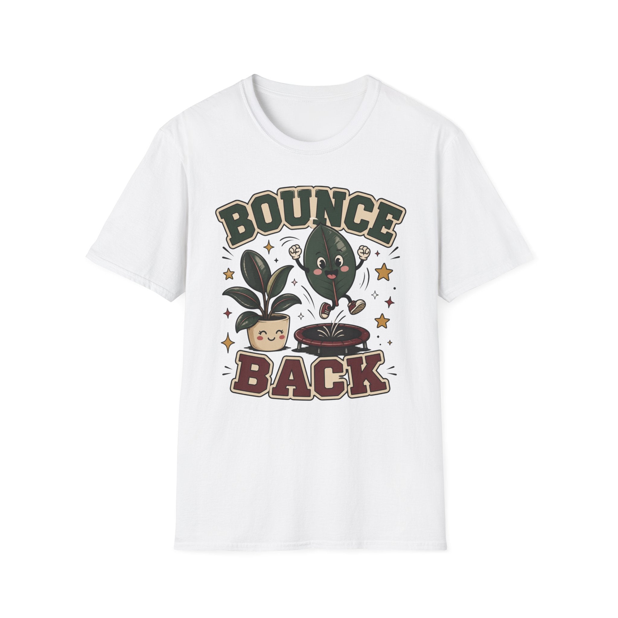 Bounce Back Rubber Plant Graphic T-Shirt