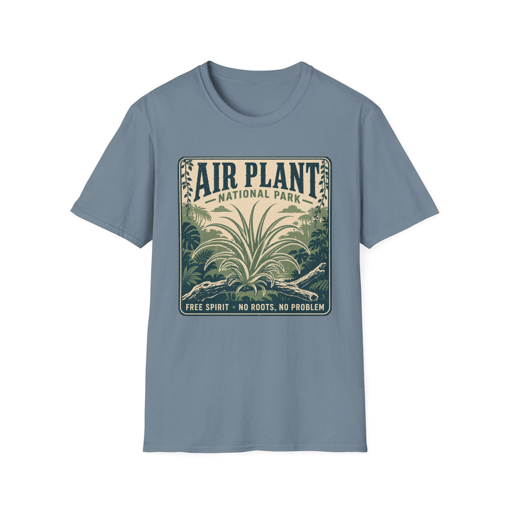 Air Plant T‑Shirt 'Air Plant National Park' Vintage Botanical Tee