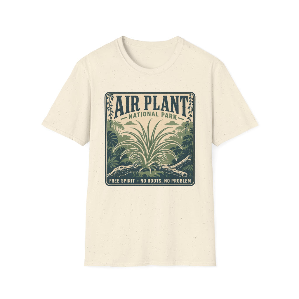 Air Plant T‑Shirt 'Air Plant National Park' Vintage Botanical Tee