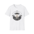UFO Deer T-Shirt Cosmic Forest Abduction Graphic Tee