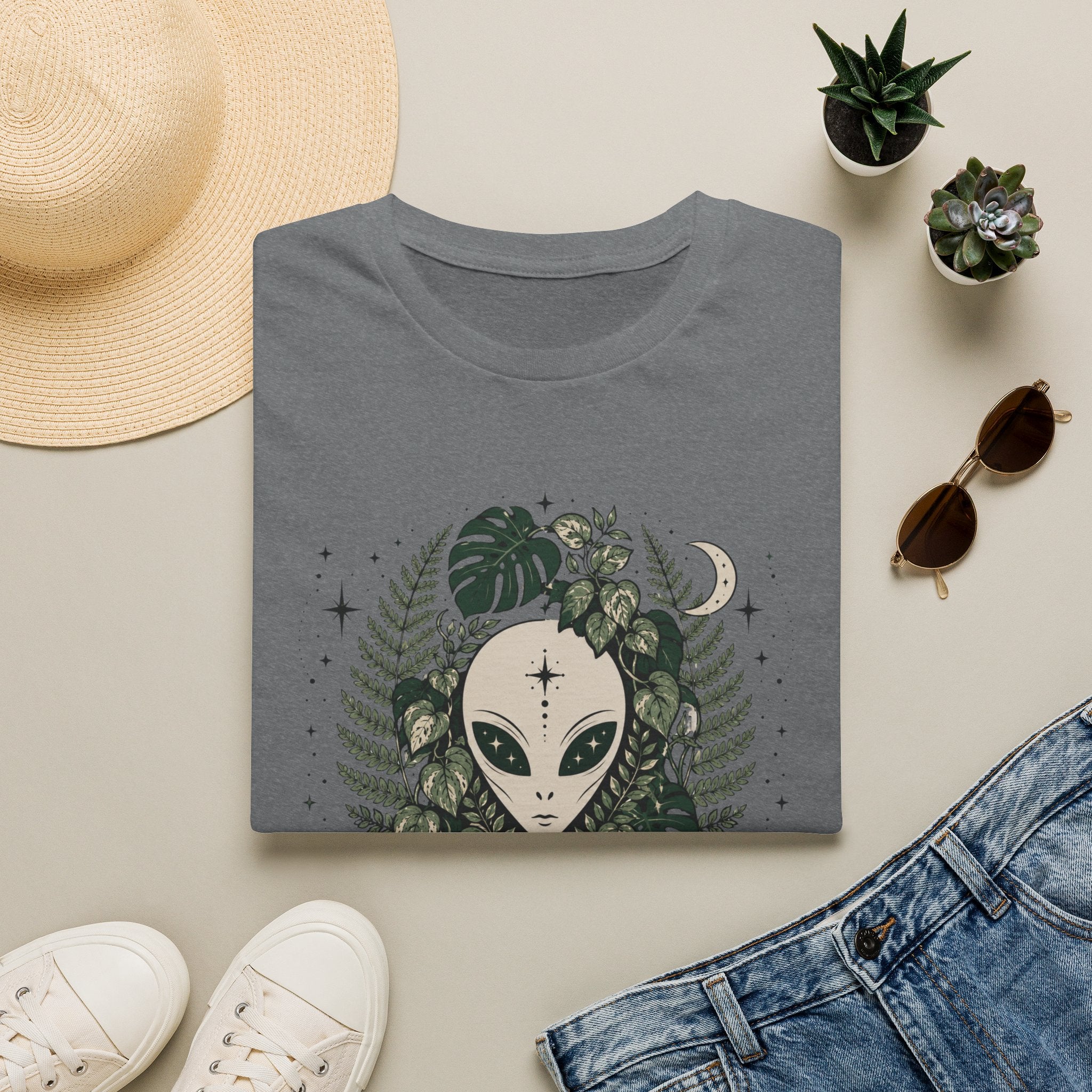 Alien Thriving in Strange Places 2 T-Shirt