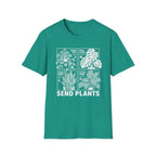 Plant Lover T-Shirt 'Send Plants' Botanical Graphic