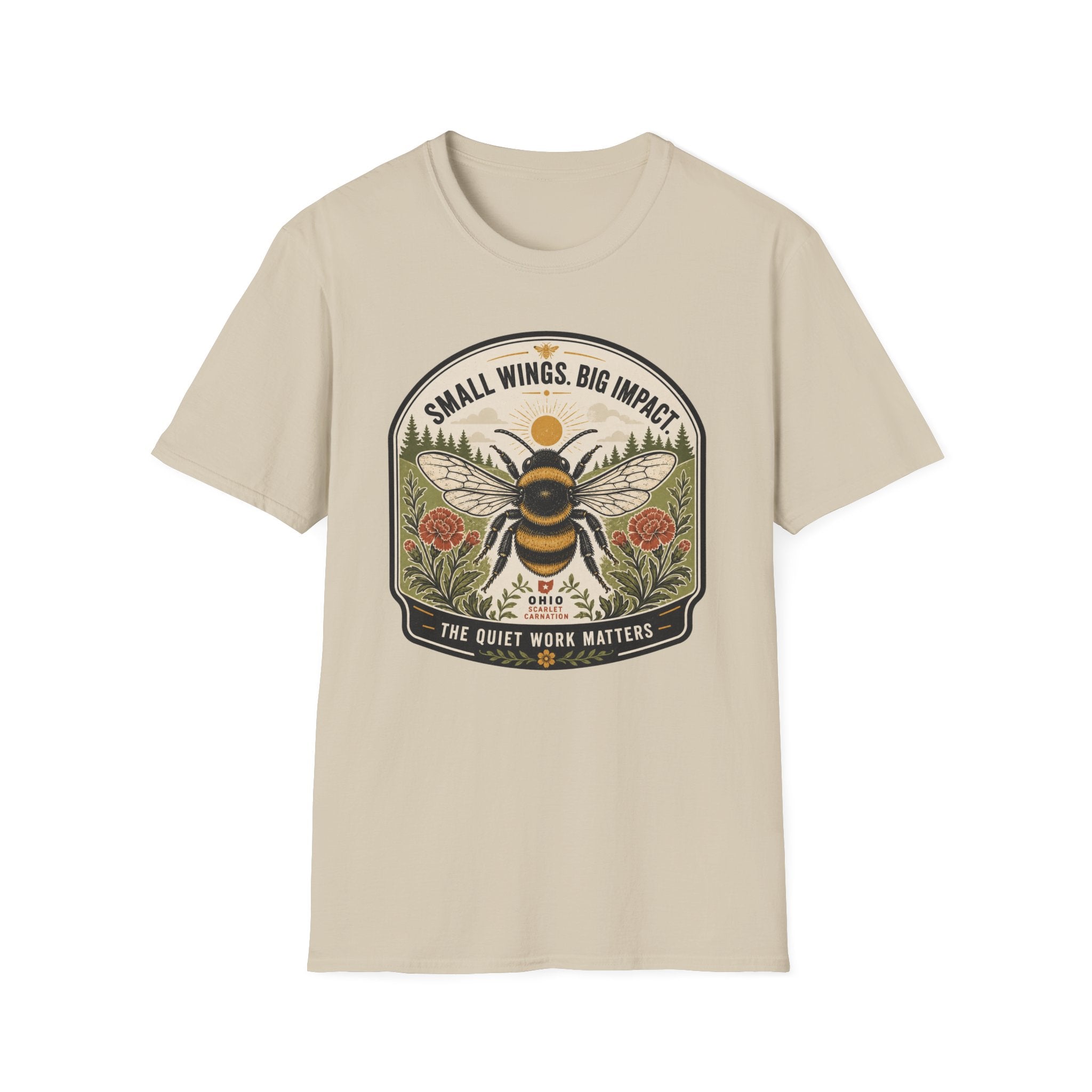 "Small Wings, Big Impact" Vintage Nature T-Shirt