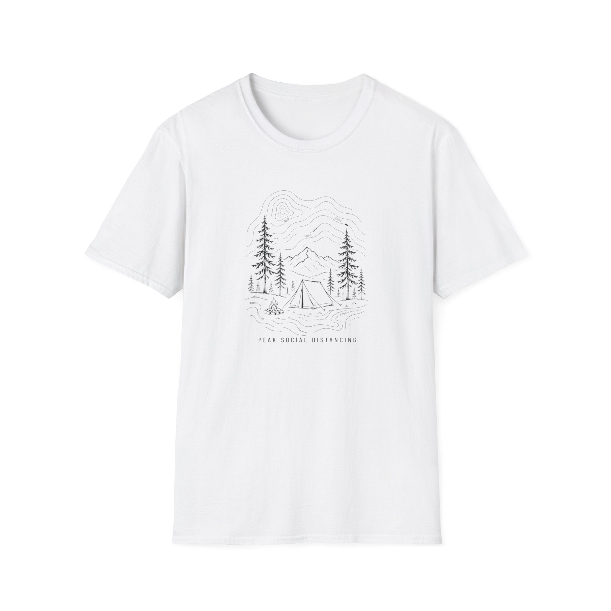Peak Social Distancing T-Shirt