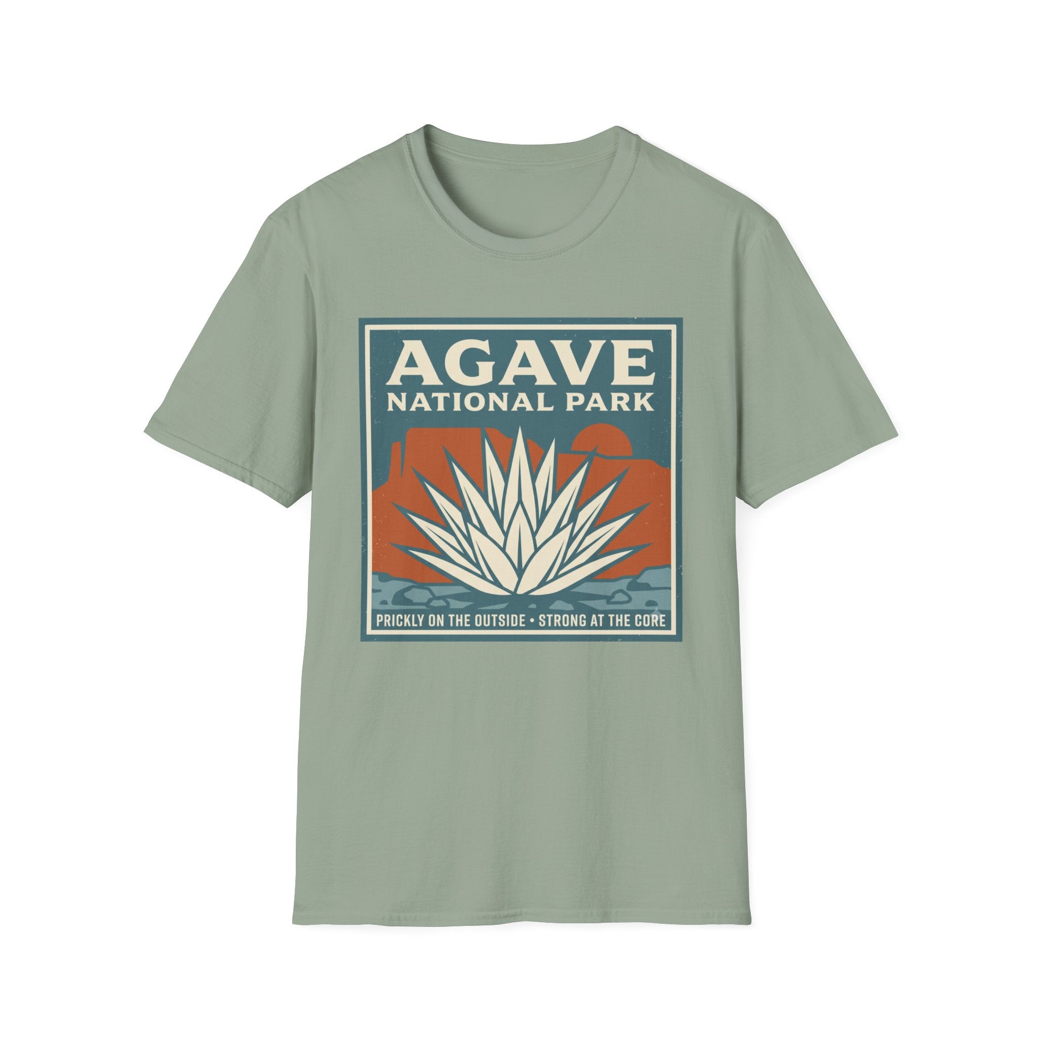 Agave National Park T-Shirt Vintage Desert Travel Tee