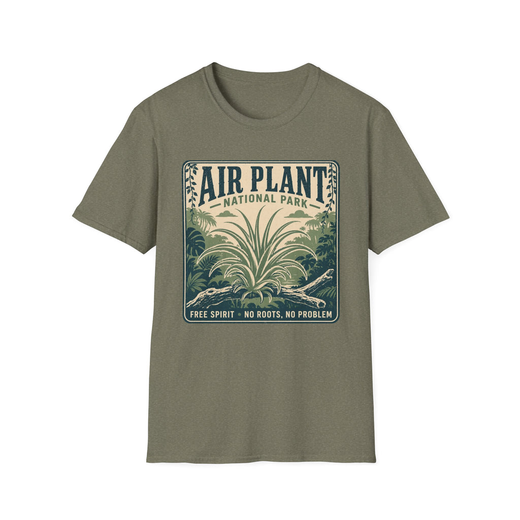 Air Plant T‑Shirt 'Air Plant National Park' Vintage Botanical Tee