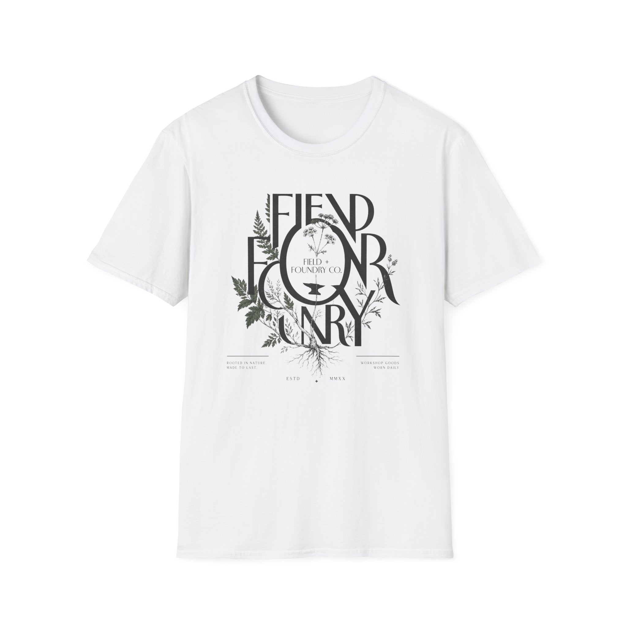 Field & Foundry Co. Botanical Logo T-Shirt