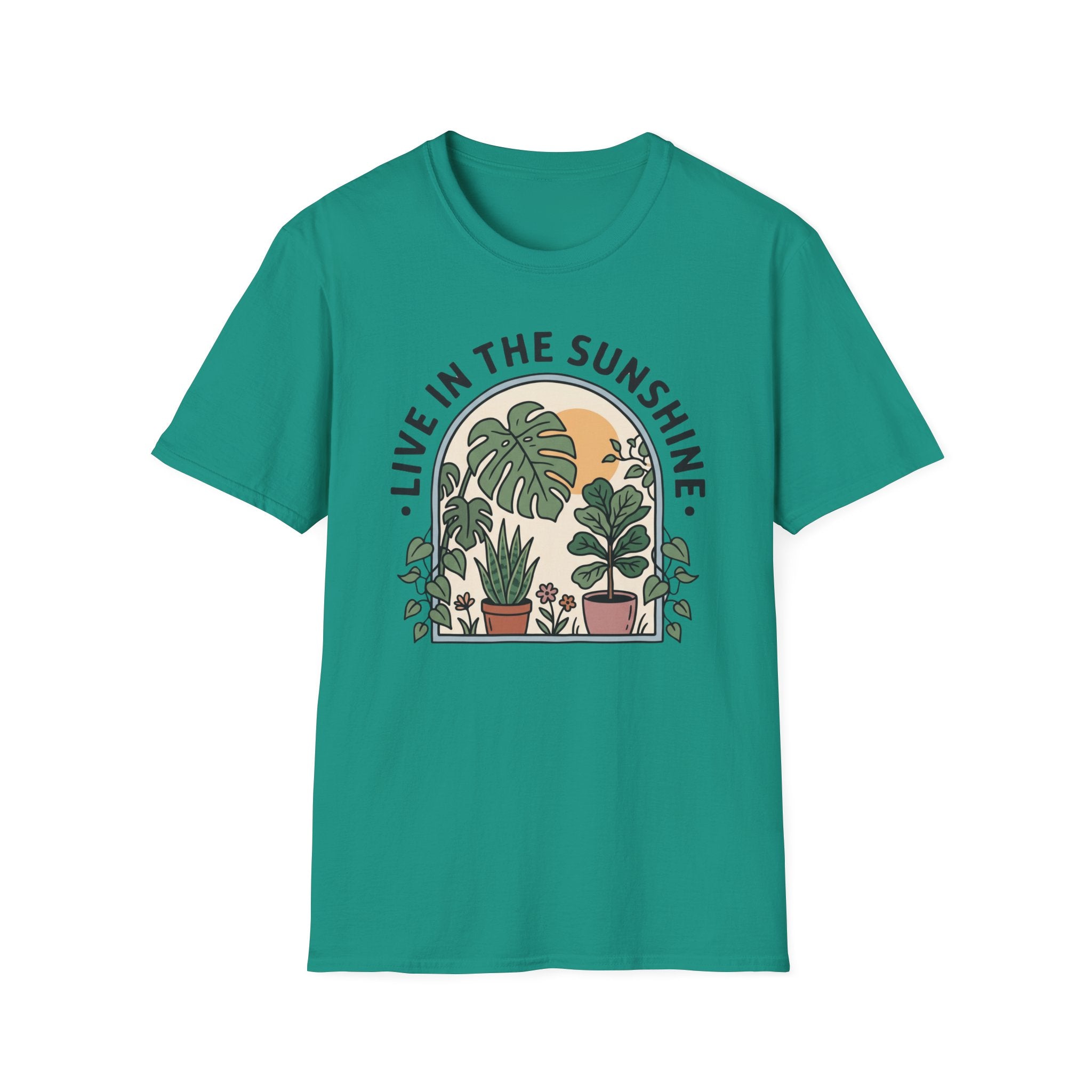 Live in the Sunshine Plant Lover T-Shirt